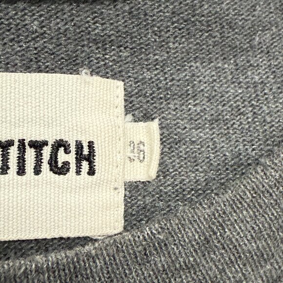 Taylor Stitch The Heavy Bag Crewneck T-Shirt Gray With Pocket Mens 36 XS Tee - Picture 4 of 8